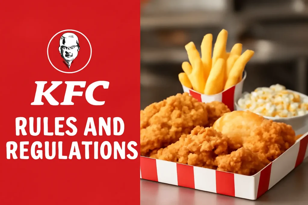 KFC menu with prices 2025